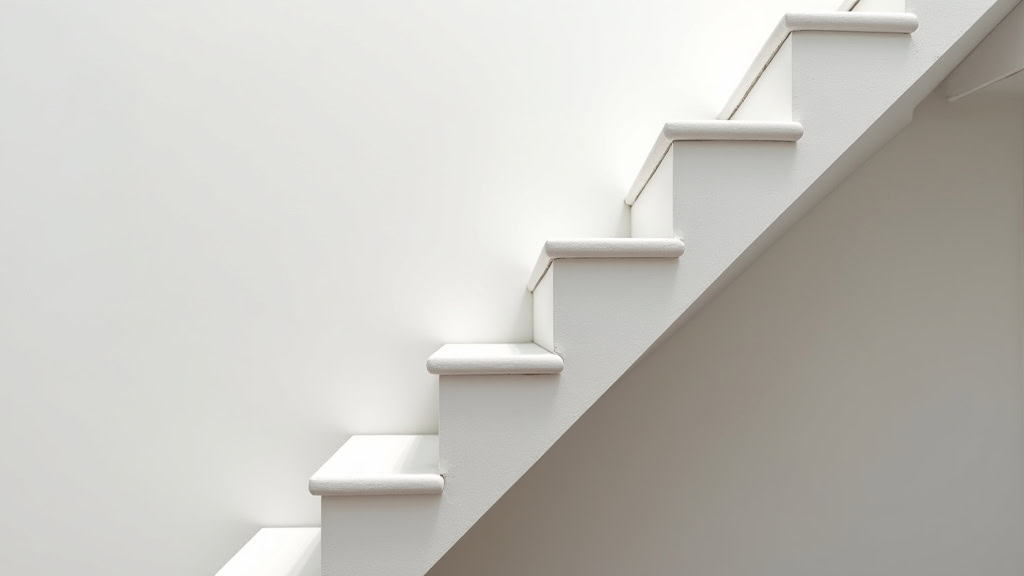 Monte-escalier droit installé dans une maison à Berlaimont