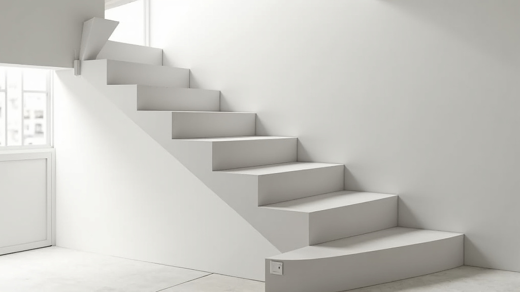 Monte-escalier droit installé dans une maison à Boussens