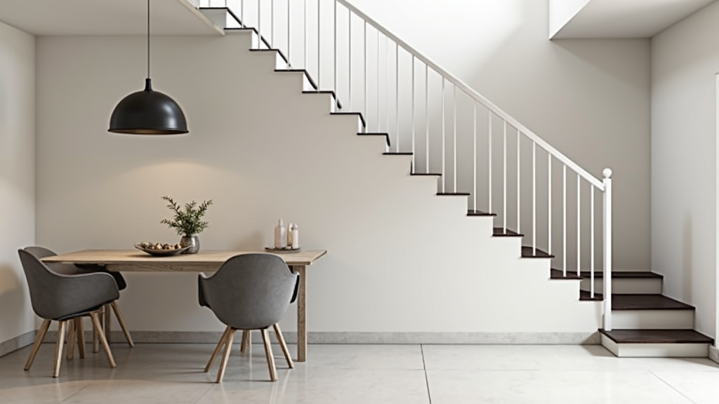 Monte-escalier droit installé dans une maison à Camoël