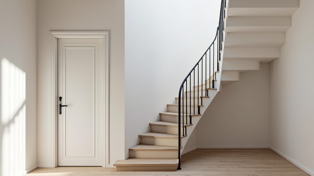 Monte escalier droit installé dans une maison à Chambourcy