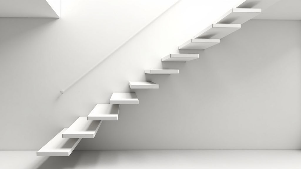 Monte-escalier droit installé dans une maison à Croix-Chapeau