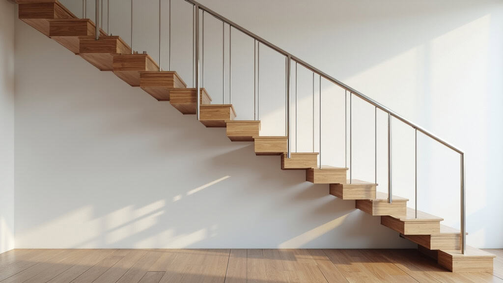 Monte-escalier droit installé dans une maison à Ercé-près-Liffré