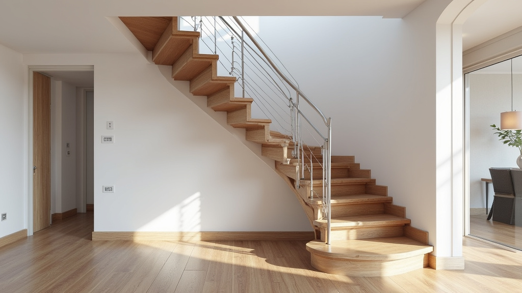 Monte-escalier droit installé dans une maison à Gron (Yonne) en 2025