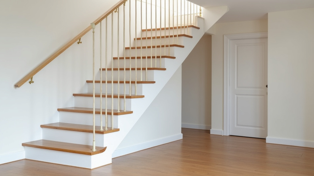 Monte-escalier droit installé dans une maison à Hermes