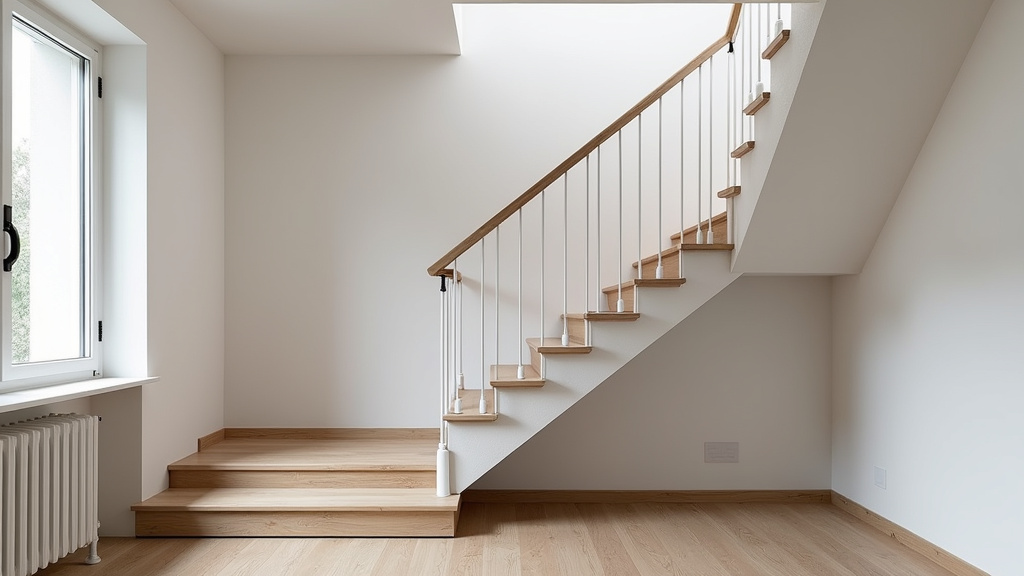 Monte-escalier droit installé dans une maison à Hirtzfelden