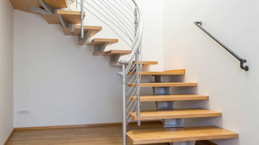 Monte-escalier droit installé dans une maison à La Copechagnière, Vendée, avec siège pivotant et rail discret