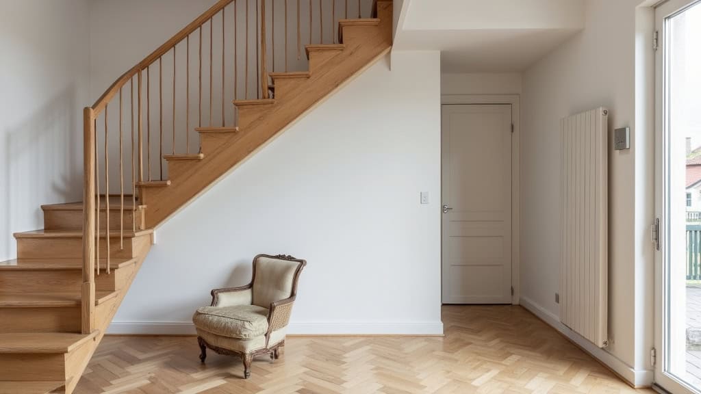 Monte-escalier droit installé dans une maison à La Tour-en-Maurienne