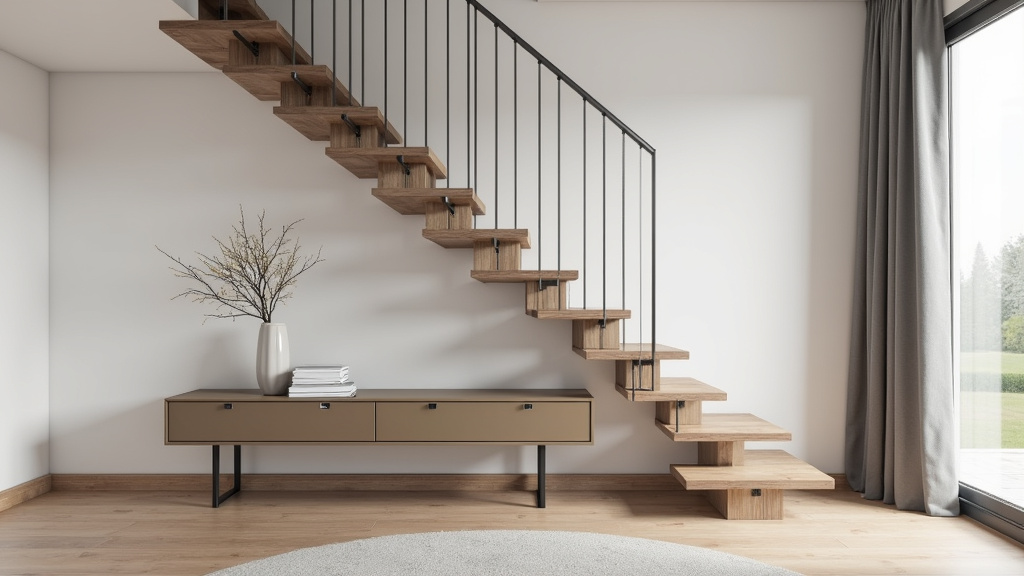 Monte-escalier droit installé dans une maison à Les Alluets-le-Roi