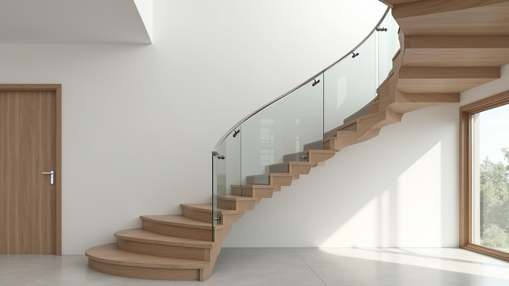 Monte-escalier droit installé dans une maison à Panazol