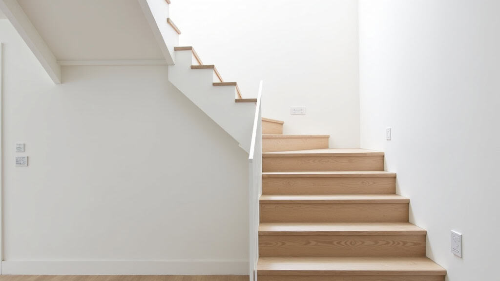 Monte-escalier droit installé dans une maison à Vandœuvre-lès-Nancy