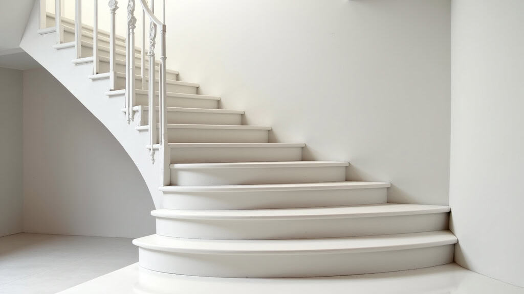 Monte-escalier droit installé dans une maison ancienne à Vineuil