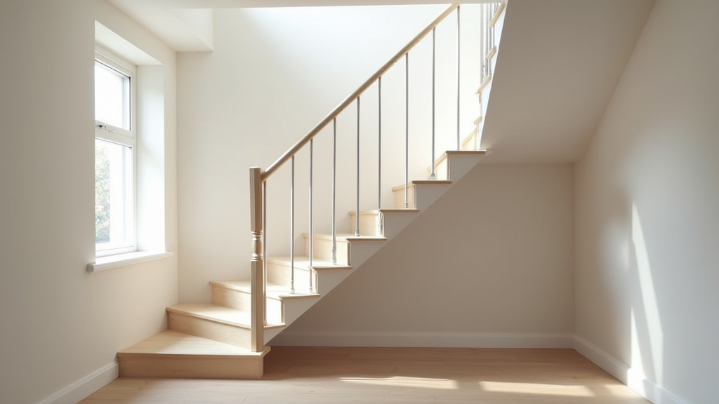 Monte-escalier droit installé dans une maison d