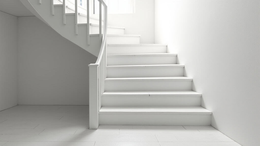 Monte-escalier droit installé dans une maison de Saint-Maurice-l