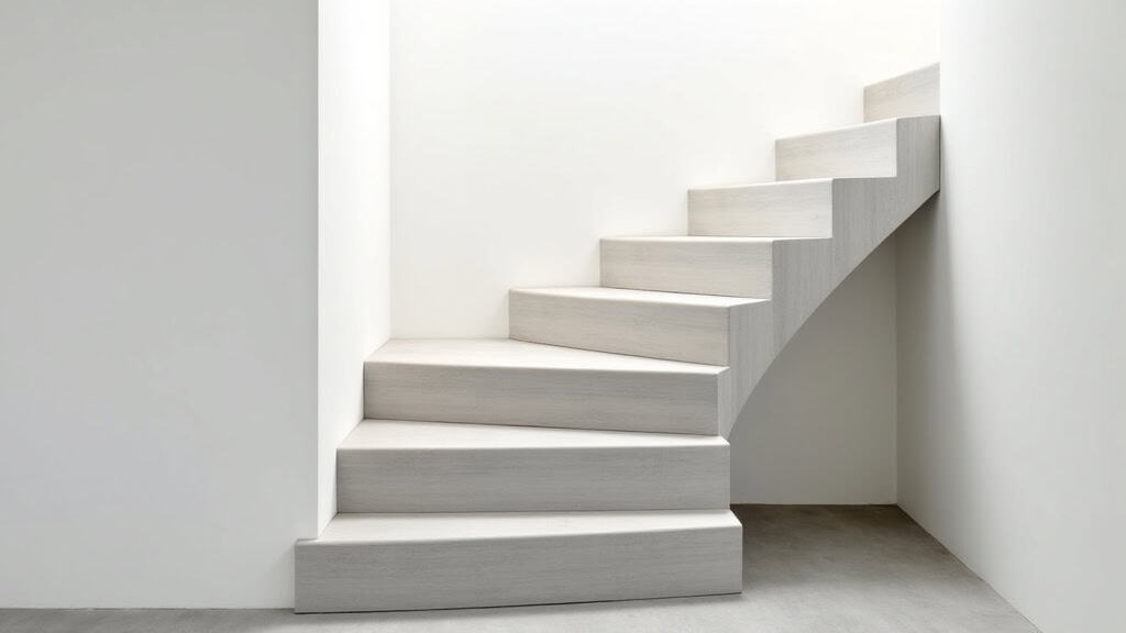 Monte-escalier droit installé dans une maison de Souleuvre en Bocage