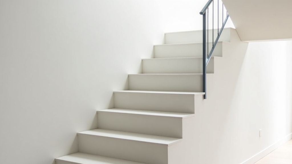 Monte-escalier droit installé dans une maison traditionnelle à Gacé