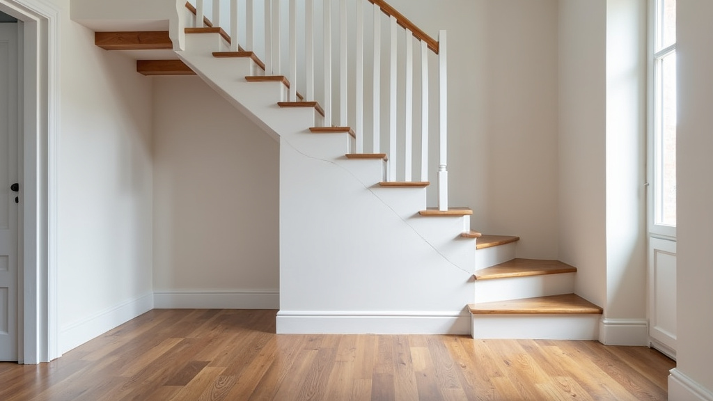 Monte-escalier droit installé dans une maison traditionnelle à Houdemont