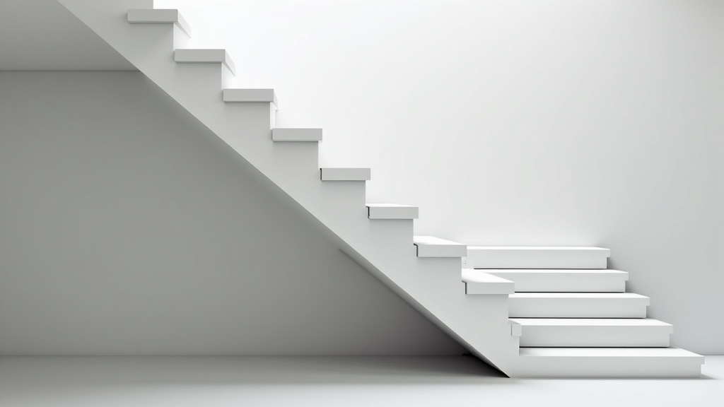 Monte-escalier droit installé sur un escalier droit à Orthez, montrant l