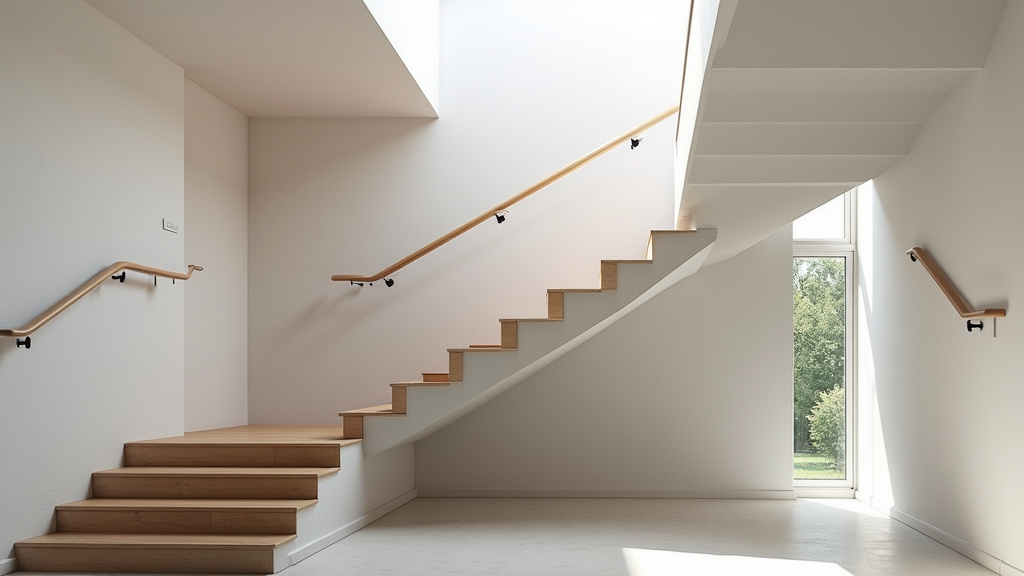 Monte-escalier droit installé sur un escalier en ligne droite à Landiras