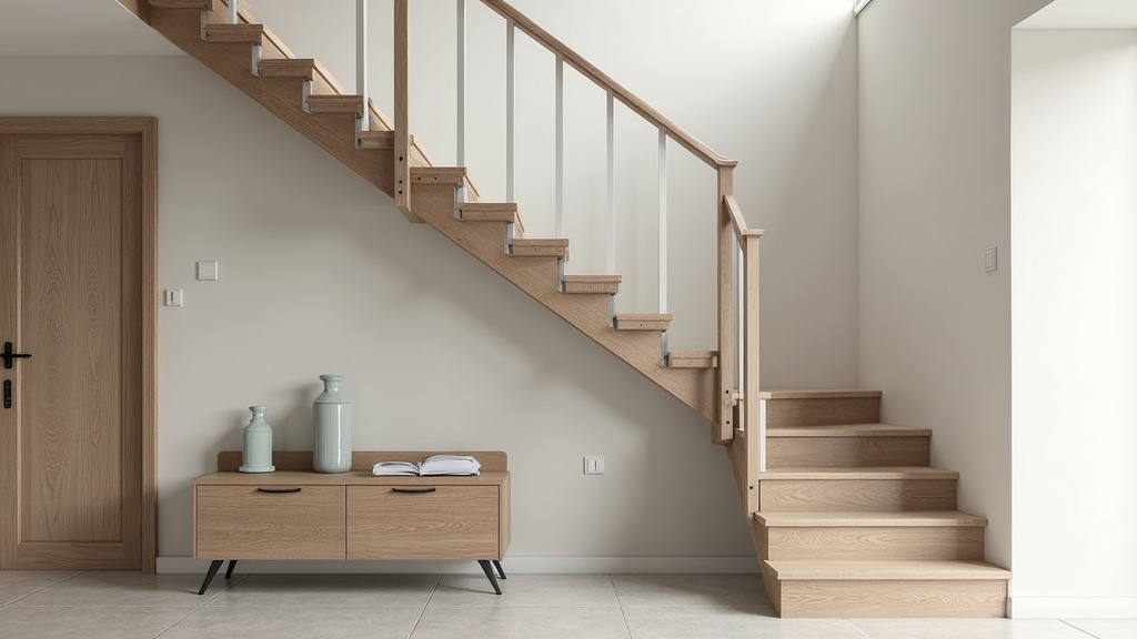 Monte-escalier droit installé sur un escalier intérieur à Brives-Charensac