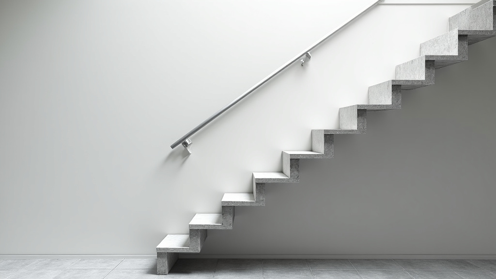 Monte-escalier droit installé sur un escalier rectiligne à Altkirch