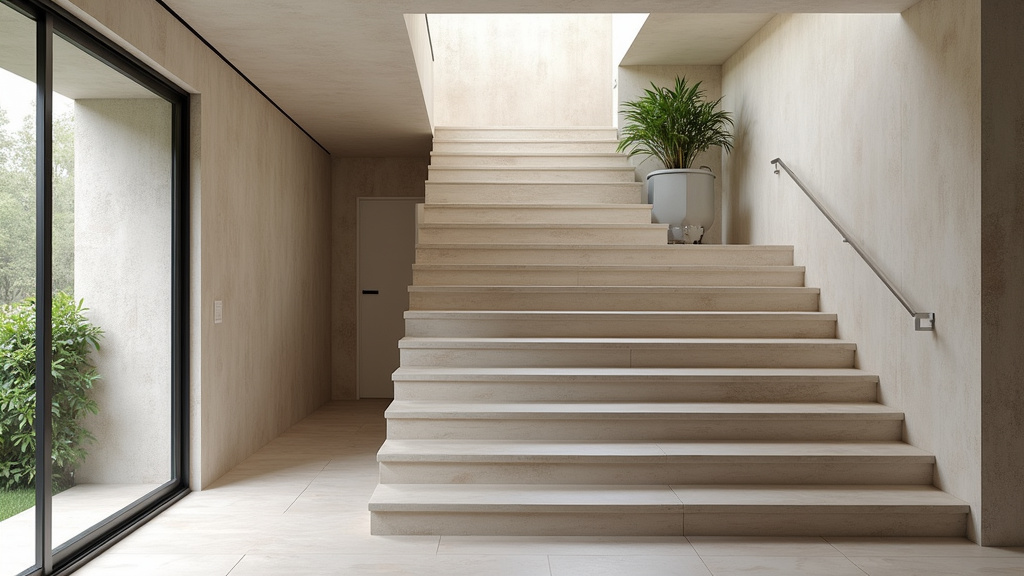 Monte-escalier droit installé sur un escalier rectiligne à Neauphle-le-Château