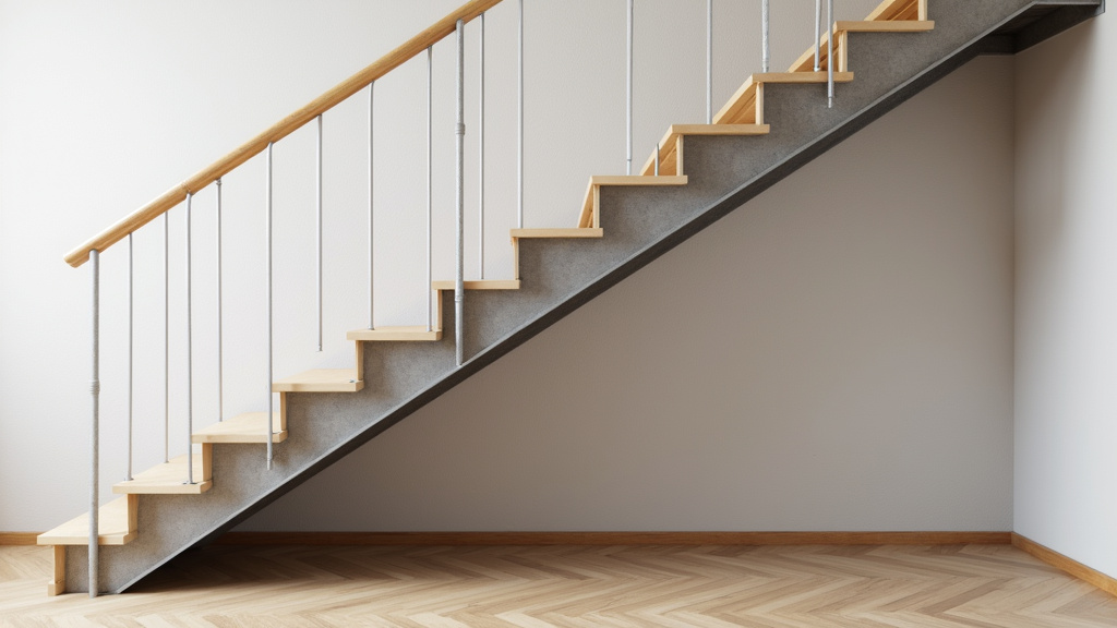 Monte-escalier droit installé sur un escalier simple à Clermont-en-Argonne