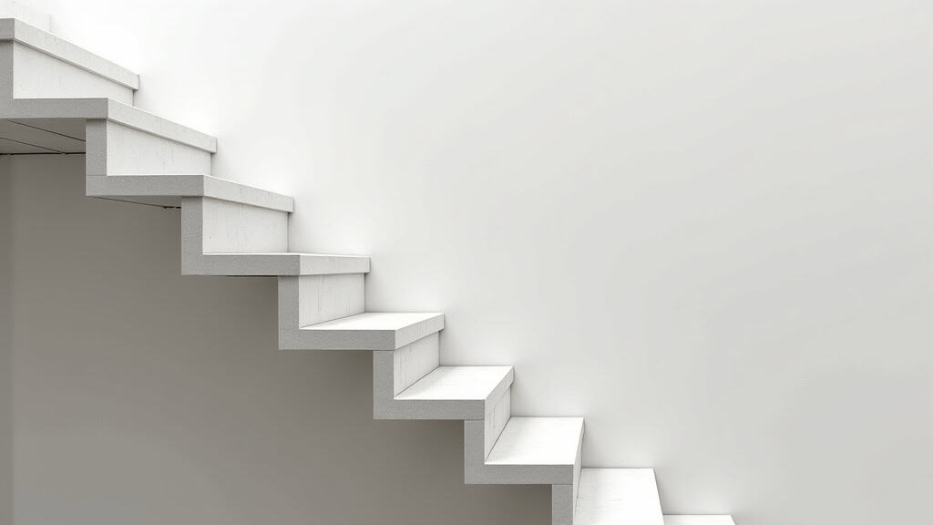Monte-escalier droit installé sur un escalier simple sans virage à Herserange
