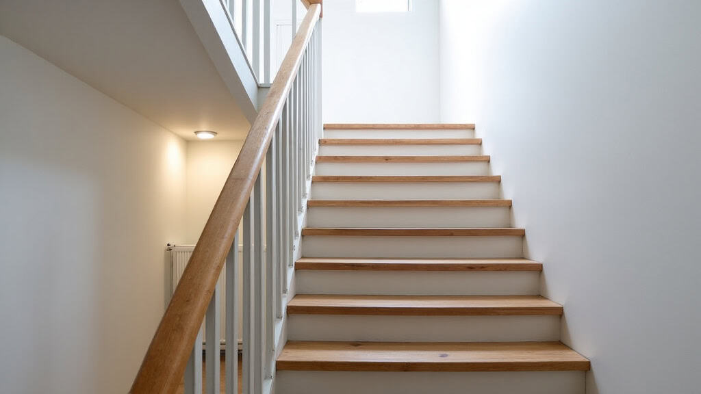 Monte escalier électrique installé sur un escalier droit à Bois-Grenier