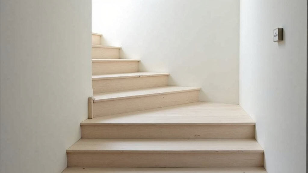 Monte-escalier en colimaçon dans une maison ancienne à Vaux-sur-Seine