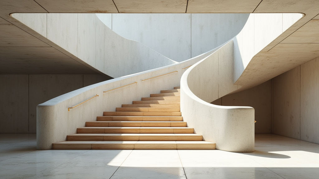 Monte-escalier en cours d