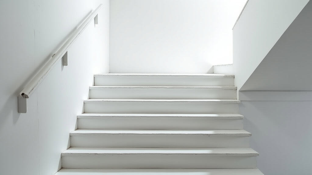 Monte-escalier en cours d