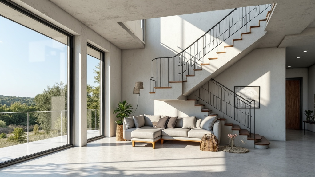 Monte-escalier en cours d’installation à Leuville-sur-Orge