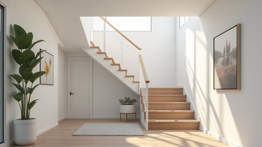 Monte-escalier en fonctionnement dans une maison à Lumio, illustrant la sécurité d’utilisation