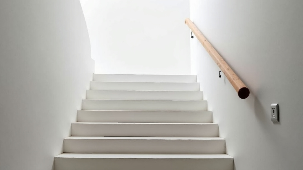 Monte-escalier en fonctionnement dans une maison de Saint-Félix-de-Lodez