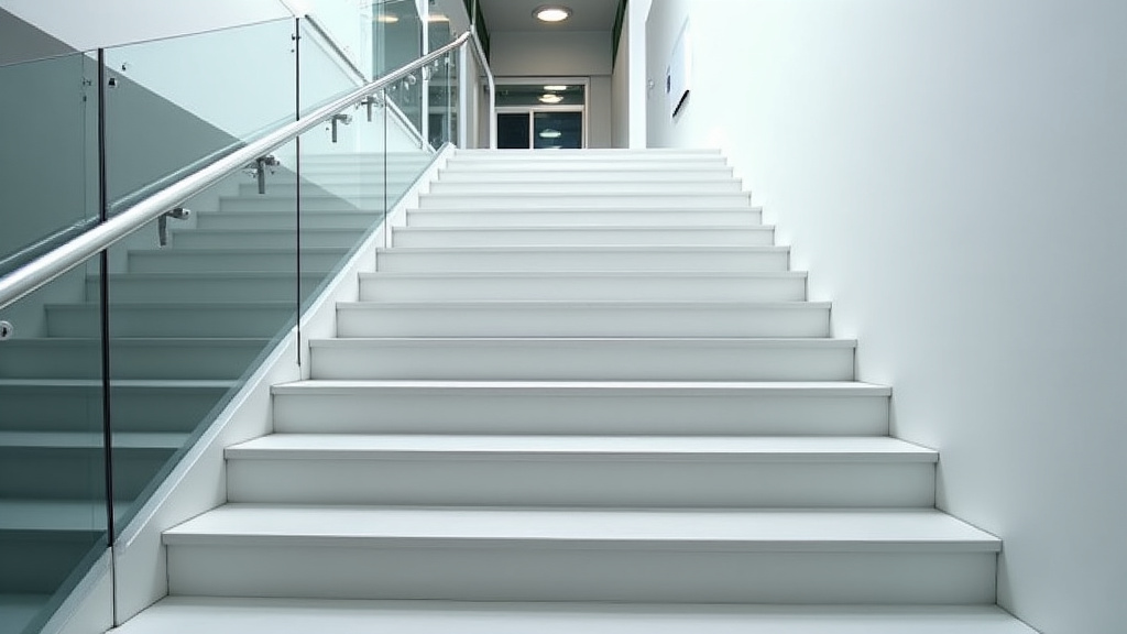 Monte-escalier équipé de capteurs d