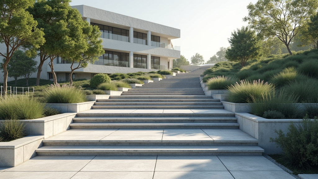 Monte-escalier extérieur en cours d