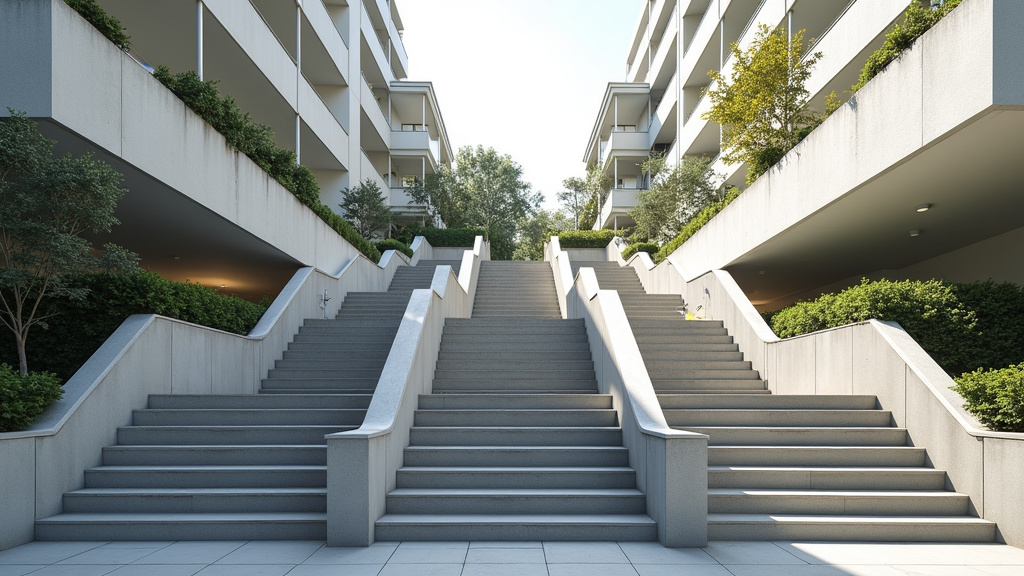 Monte-escalier extérieur en cours de fonctionnement à Montrouge