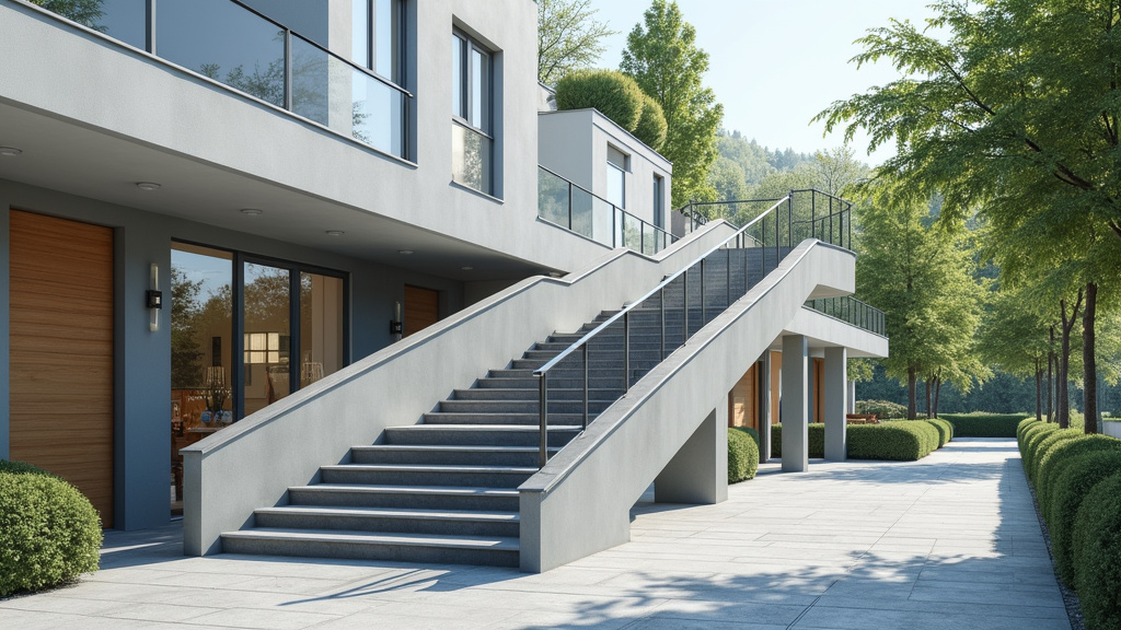 Monte-escalier extérieur en fonctionnement à Lemberg