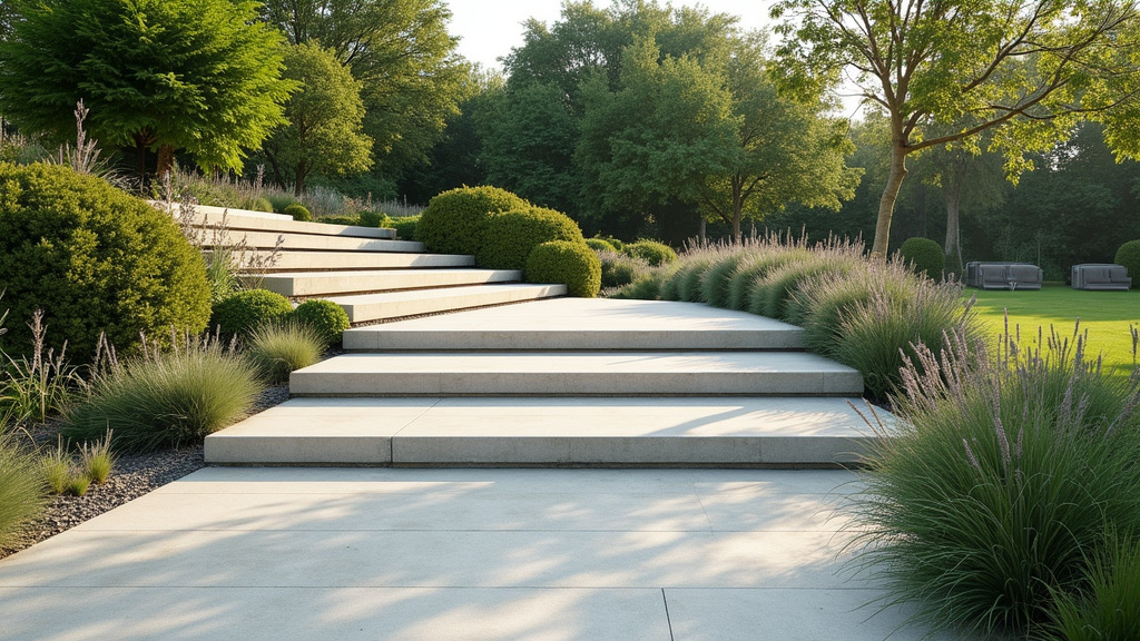 Monte-escalier extérieur installé à Charnay-lès-Mâcon pour accès jardin