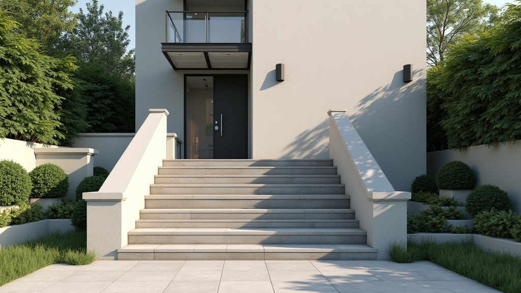 Monte-escalier extérieur installé à l