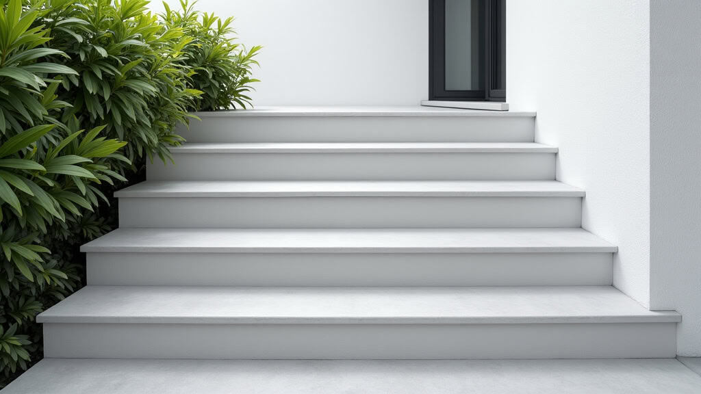 Monte-escalier extérieur installé dans une maison à Bouvesse-Quirieu pour accéder au jardin