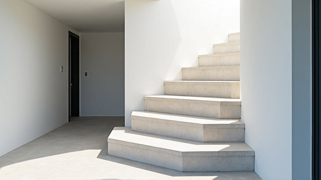 Monte-escalier extérieur installé dans une maison à Septeuil