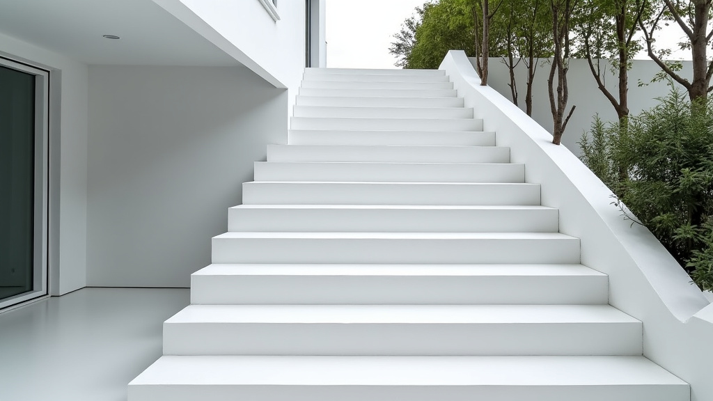 Monte-escalier extérieur installé dans une propriété à Avize