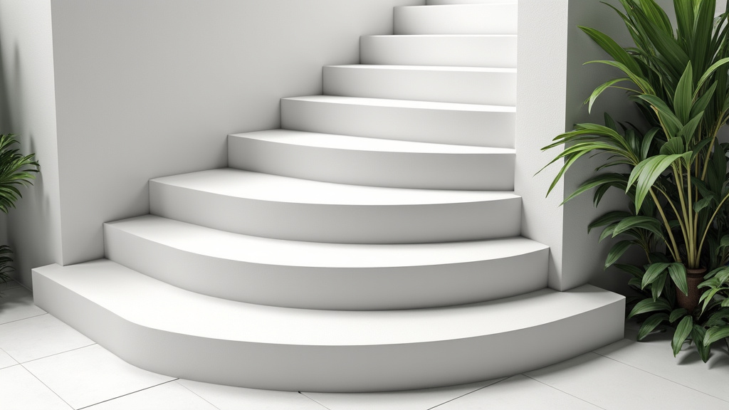 Monte-escalier extérieur installé dans une villa à Biguglia exposée aux conditions climatiques méditerranéennes