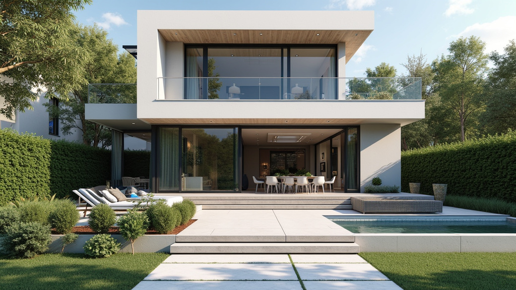 Monte-escalier extérieur installé devant une maison à Buxy