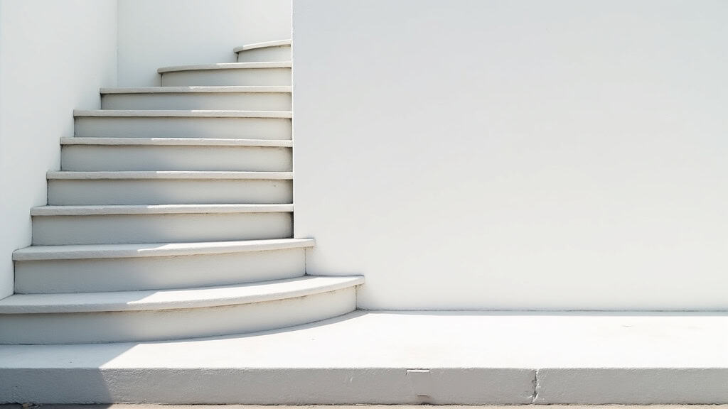 Monte-escalier extérieur installé devant une maison à Cormeilles