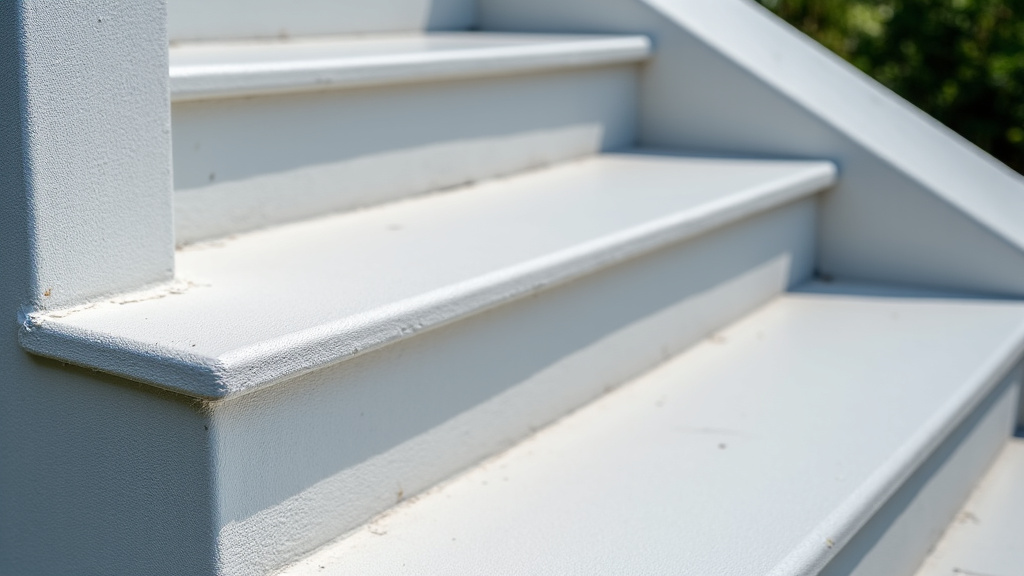 Monte-escalier extérieur installé sur un escalier extérieur à Saint-Saulve, fonctionnant par temps humide
