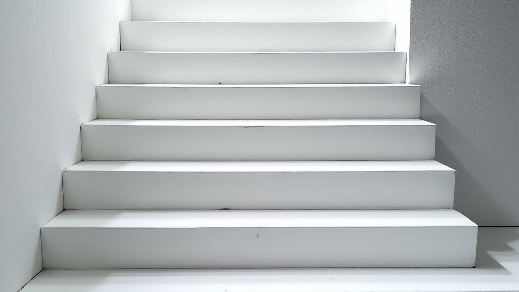 Monte-escalier extérieur installé sur un perron à Arelaune-en-Seine