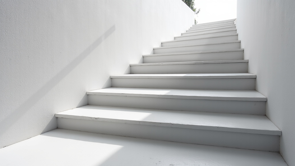 Monte-escalier extérieur installé sur un perron à Ars-sur-Formans