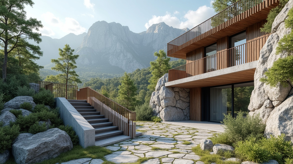 Monte-escalier extérieur résistant aux intempéries à Drefféac